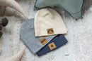 Newborn-Beanie mit Statement - Milli Wonka